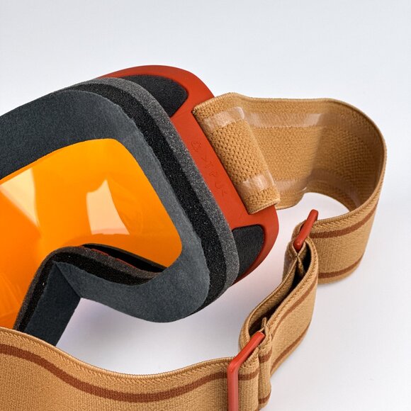 NEW Chloe CH0072S 003 Matte Rust Orange Multilayer Blue Zeiss Ski Mask CH 0072S - Picture 9 of 14